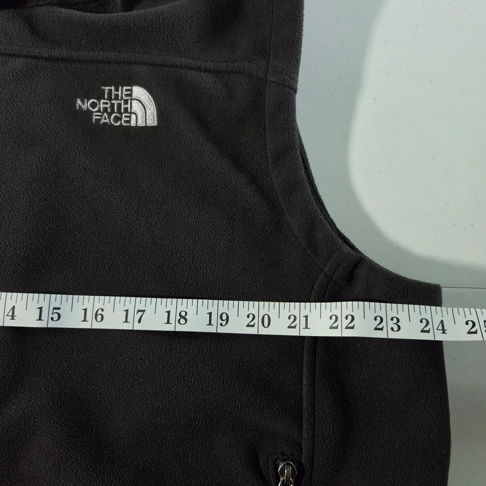 The North Face Mens WindWall Fleece Vest Black XL Full Zip Softshell Outdoor